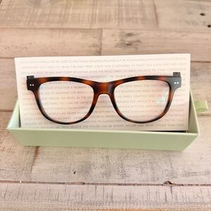 Look Optic Tortoiseshell Sullivan Reading Glasses 1.0